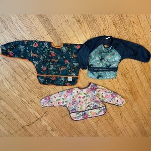 Bumkins and green sprouts bib bundle